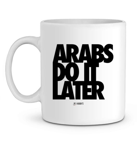 Accessoires & Casquettes>Mugs - Mug Arabs Do It Later