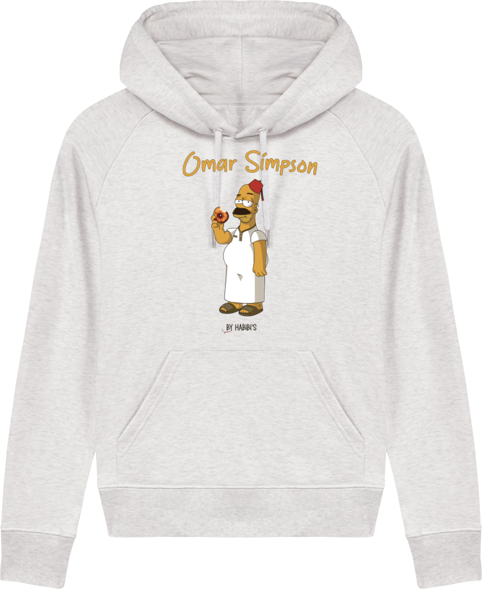 Femme>Sweatshirts - Sweat à Capuche Femme <br> Omar Simpson
