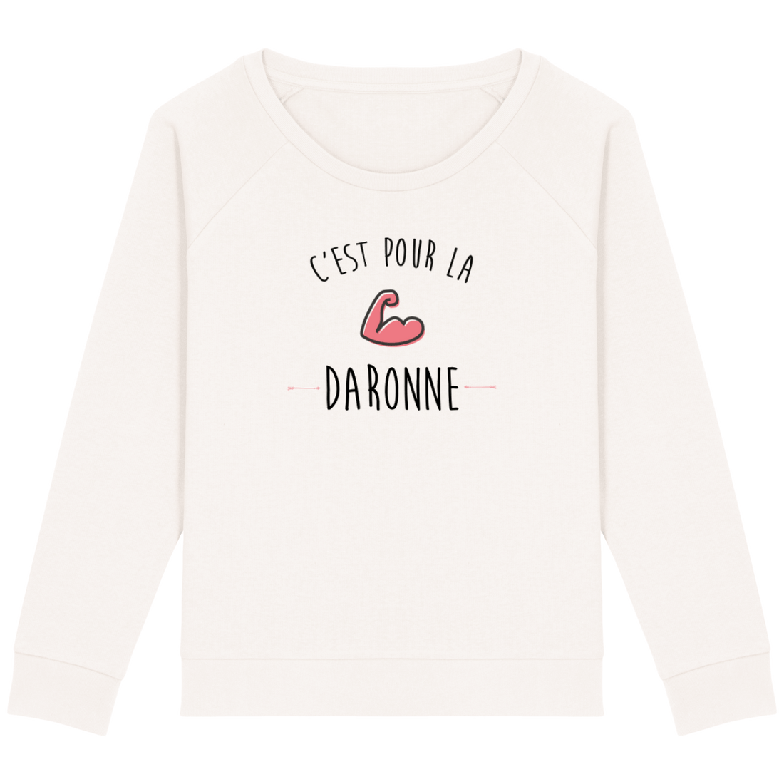 Femme>Sweatshirts - Sweat Femme <br>  C'est Pour La Daronne