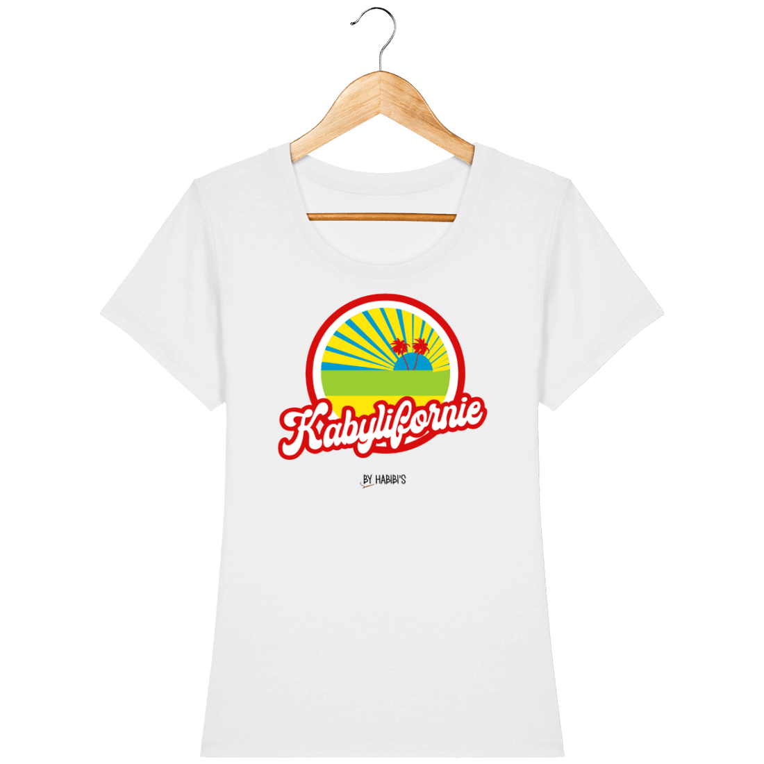 Femme>Tee-shirts - T-Shirt Femme <br> Kabylifornie