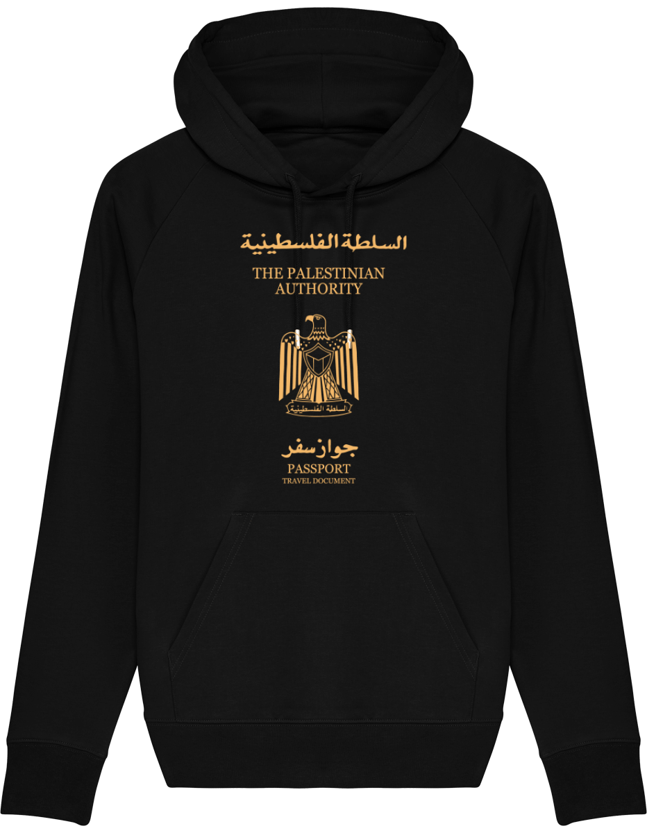 Homme>Sweatshirts - Sweat à Capuche Homme <br> Passeport Palestinien