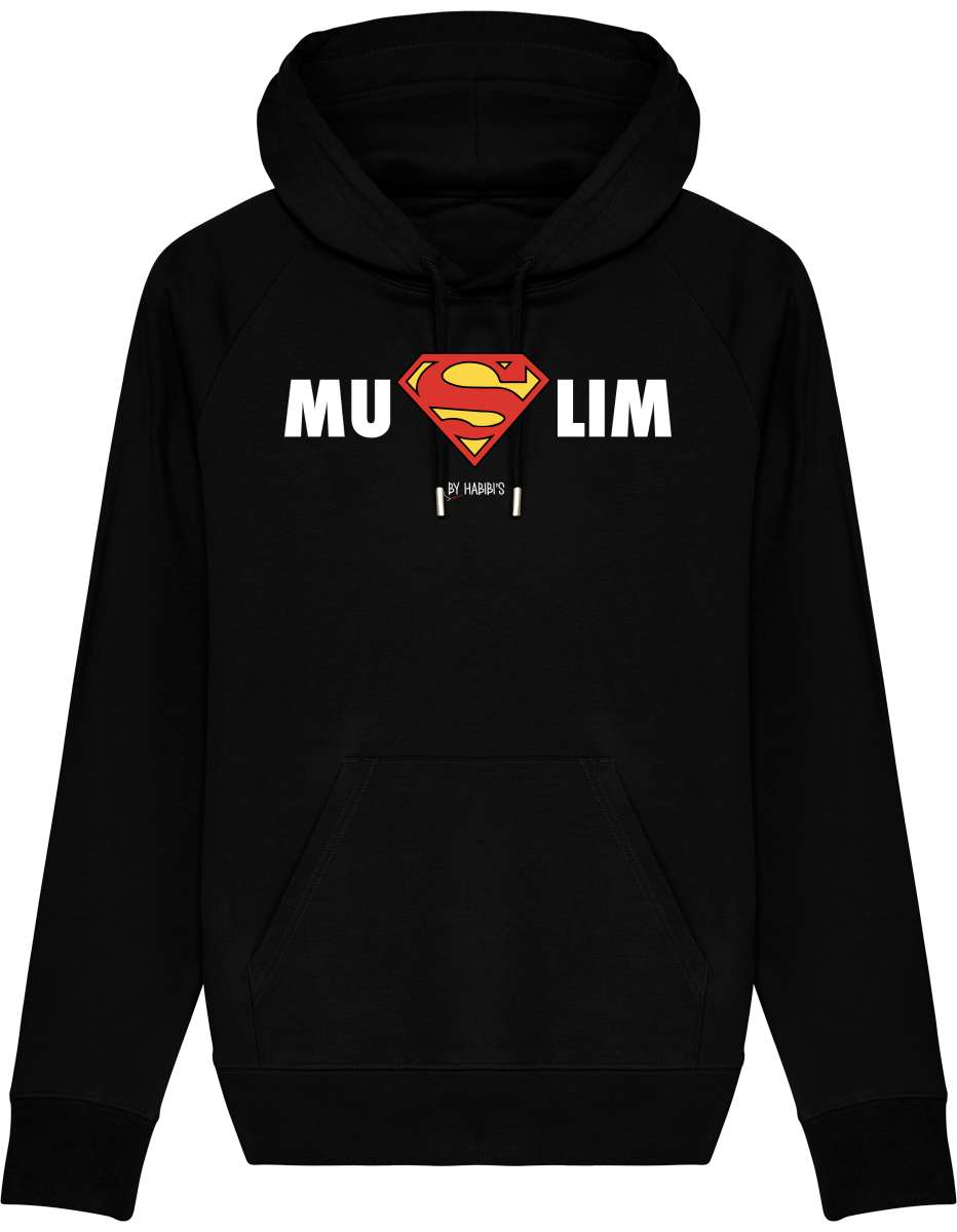 Homme>Sweatshirts - Sweat à Capuche Homme <br> Super Muslim