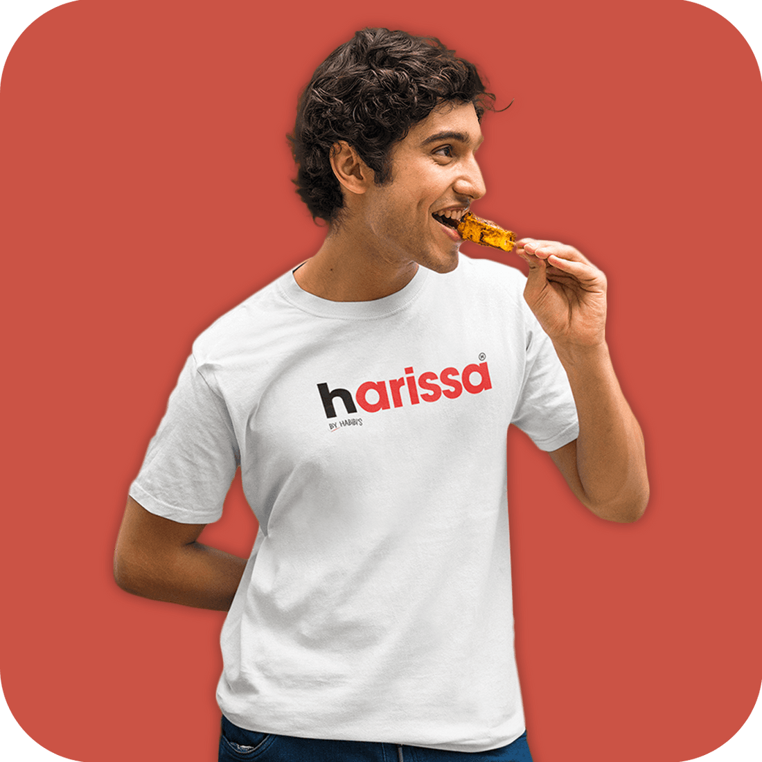 Homme>Tee-shirts - T-Shirt Homme <br> Harissa = Nutella