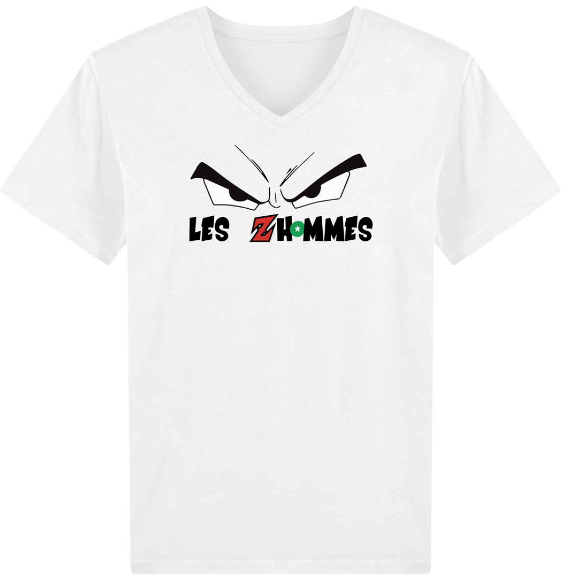 Homme>Tee-shirts - T-Shirt Homme Col V <br> Les Zhommes