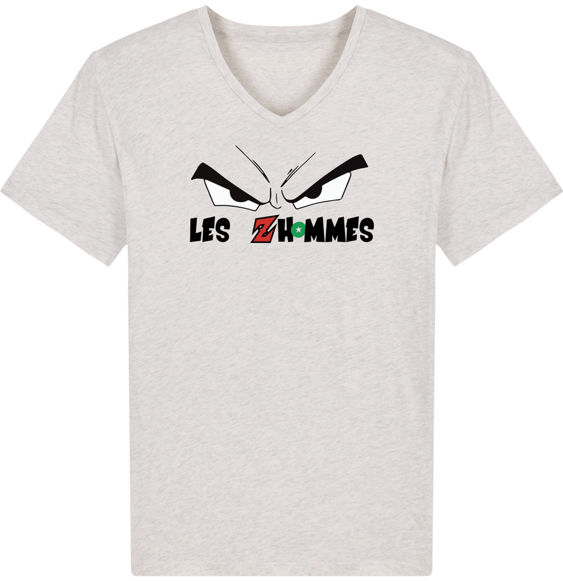 Homme>Tee-shirts - T-Shirt Homme Col V <br> Les Zhommes