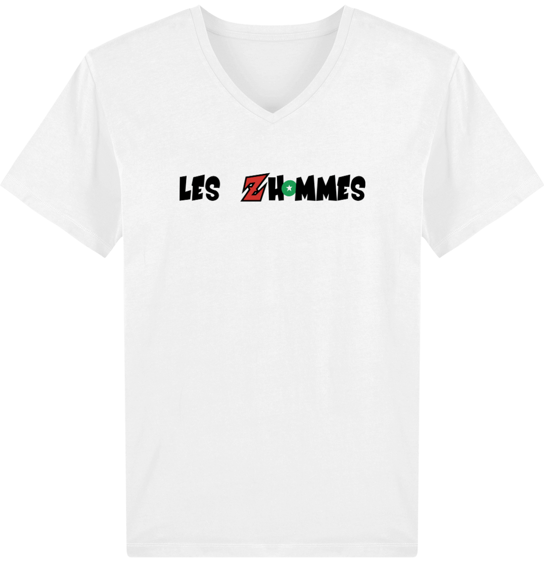 Homme>Tee-shirts - T-Shirt Homme Col V <col V> Les Zhommes Light