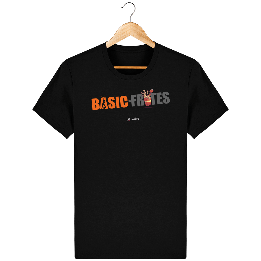 Unisexe>Tee-shirts - T-shirt Homme <br> Basic Frites