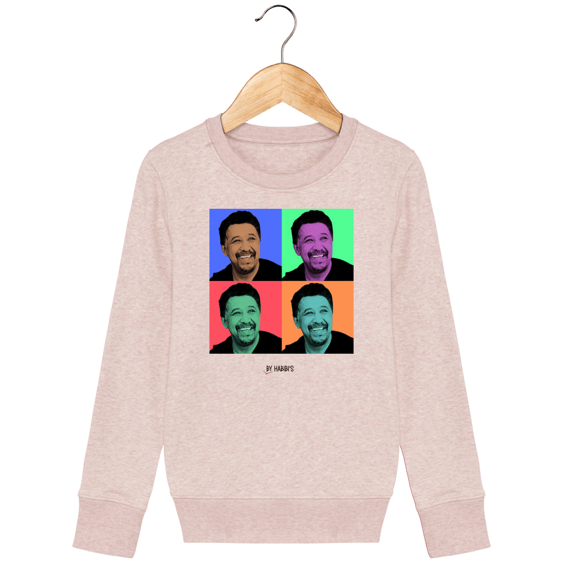 Enfant & Bébé>Sweatshirts - Sweat Enfant Pop Art Cheb Khaled