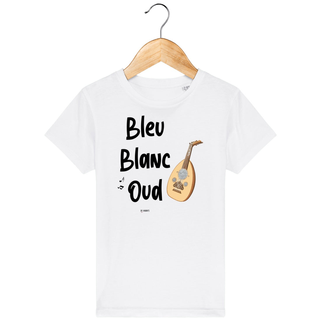 T-Shirt Enfant Bleu Blanc Oud