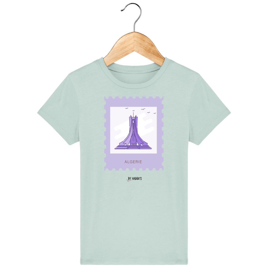 Enfant & Bébé>Tee-shirts - T-Shirt Enfant <br> Timbre Algérie