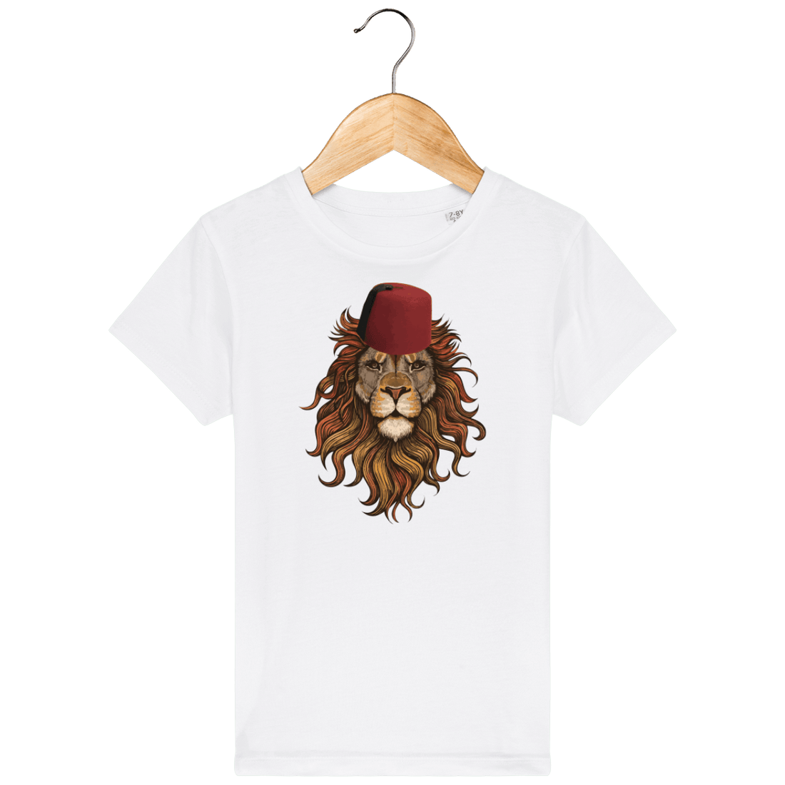 Enfant & Bébé>Tee-shirts - T-Shirt Enfant Lion De L'Atlas Maroc