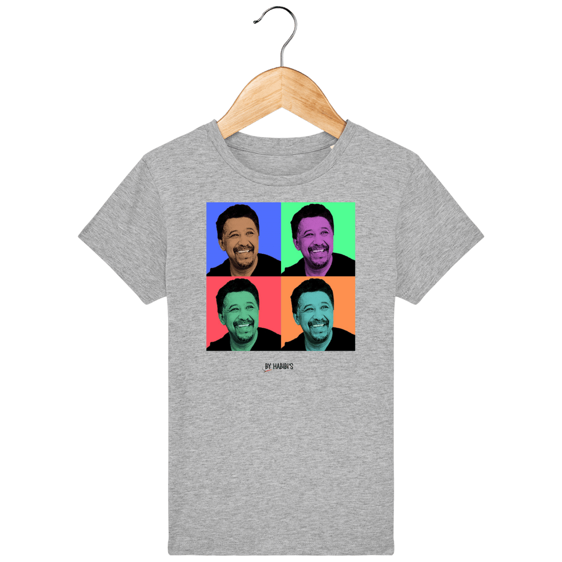 Enfant & Bébé>Tee-shirts - T-Shirt Enfant Pop Art Cheb Khaled