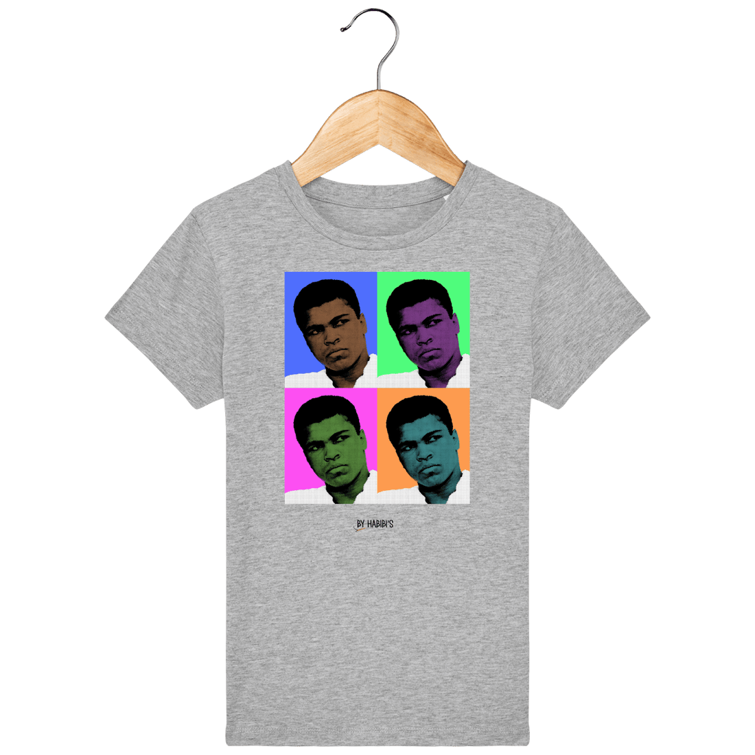 Enfant & Bébé>Tee-shirts - T-Shirt Enfant Pop Art Mohamed Ali