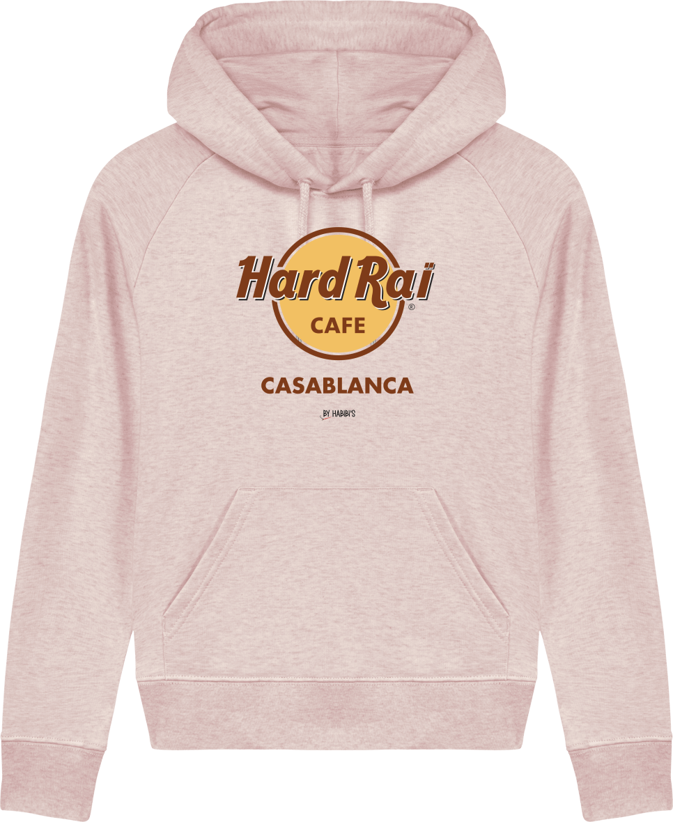 Femme>Sweatshirts - Sweat à Capuche Femme <br> Hard Raï Casablanca