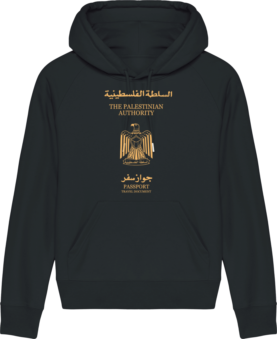 Femme>Sweatshirts - Sweat à Capuche Femme <br> Passeport Palestinien