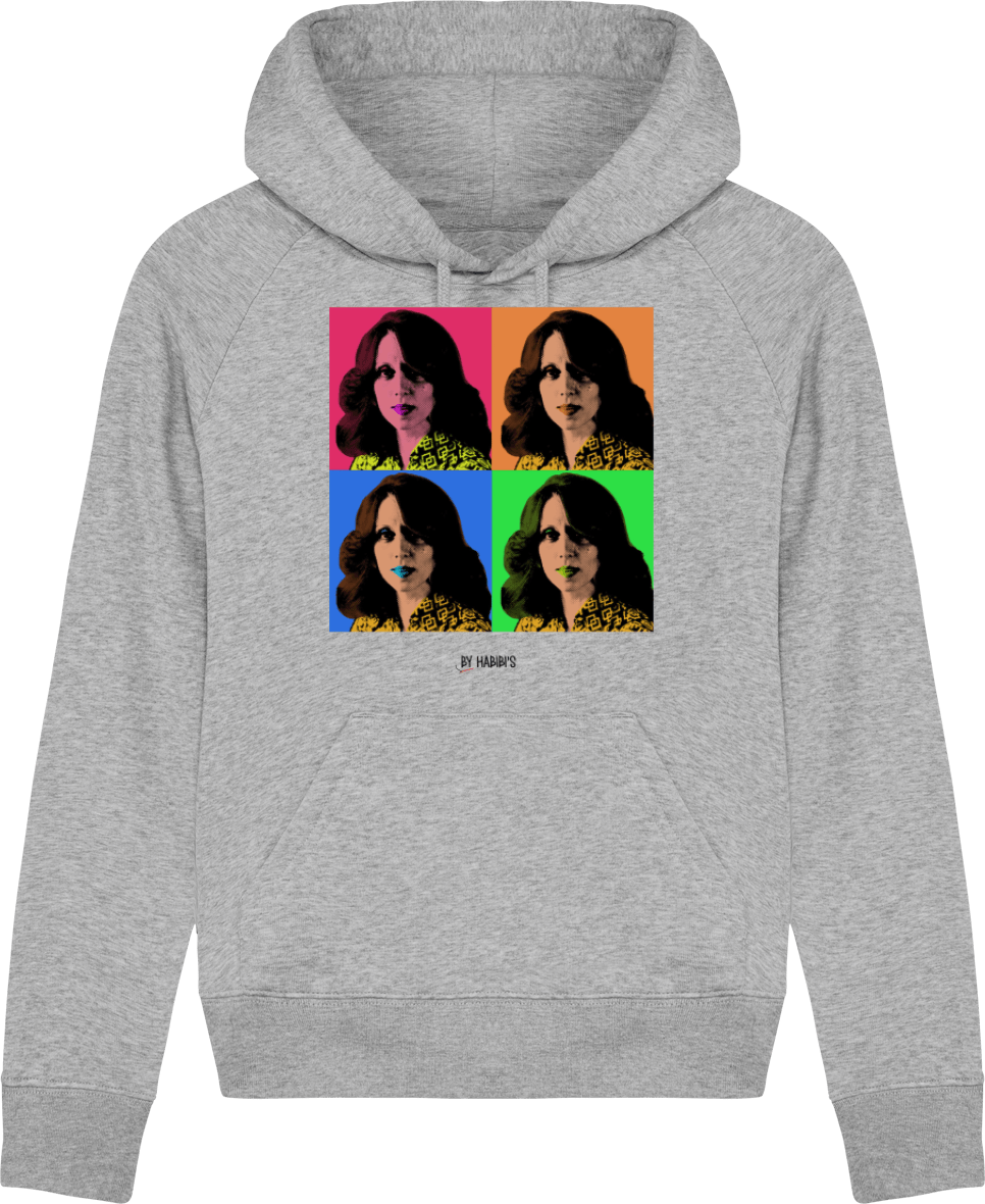 Femme>Sweatshirts - Sweat à Capuche Femme Pop Art Fairuz
