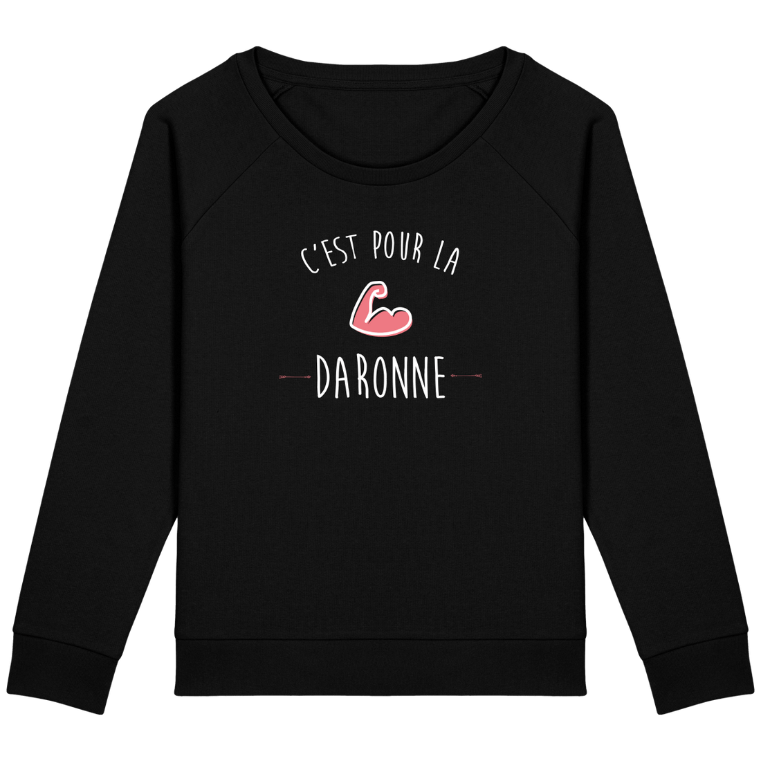 Femme>Sweatshirts - Sweat Femme <br>  C'est Pour La Daronne
