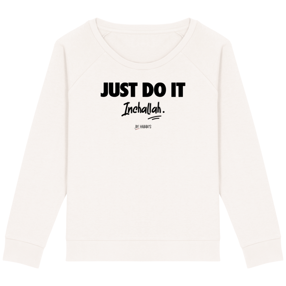 Femme>Sweatshirts - Sweat Femme <br> Just Do It Inchallah