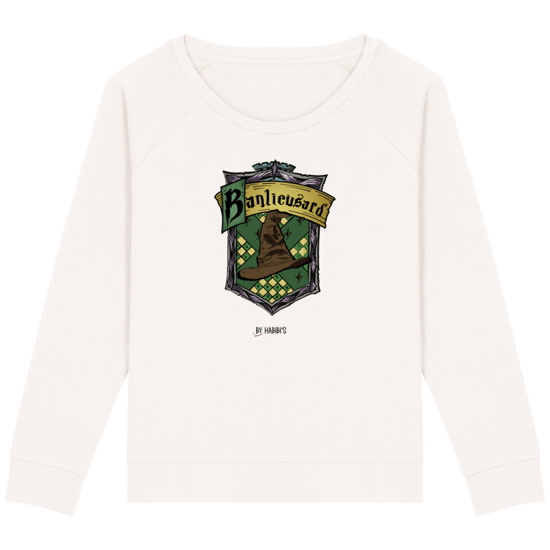Femme>Sweatshirts - Sweat Femme <br> Serpentard Banlieusard