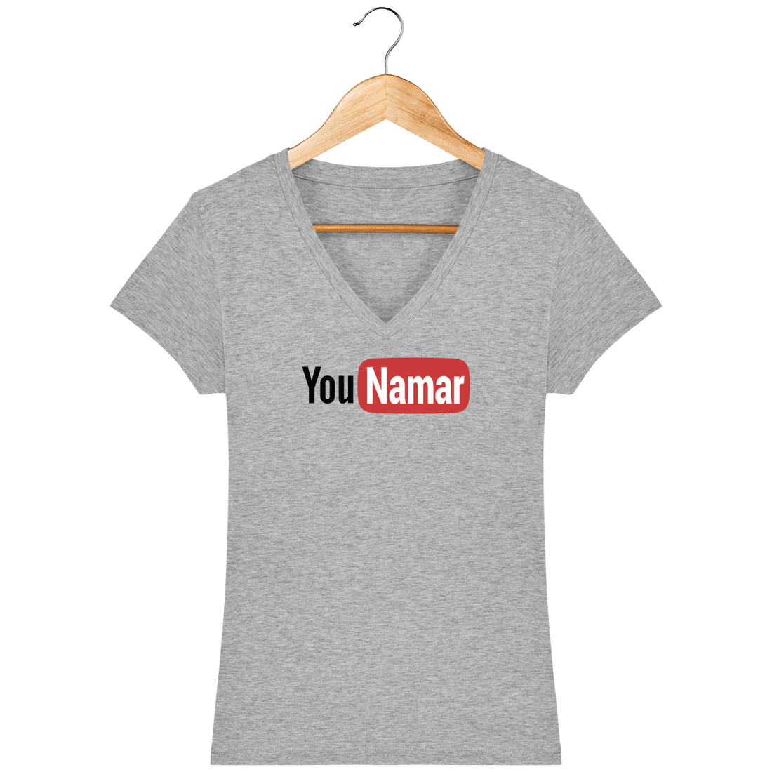 Femme>Tee-shirts - T-Shirt Col V Femme <br> Younamar