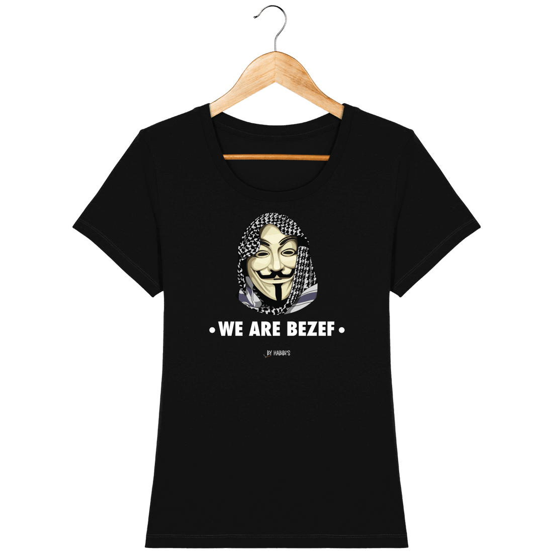 Femme>Tee-shirts - T-shirt Femme <br> Anonymous Bezef