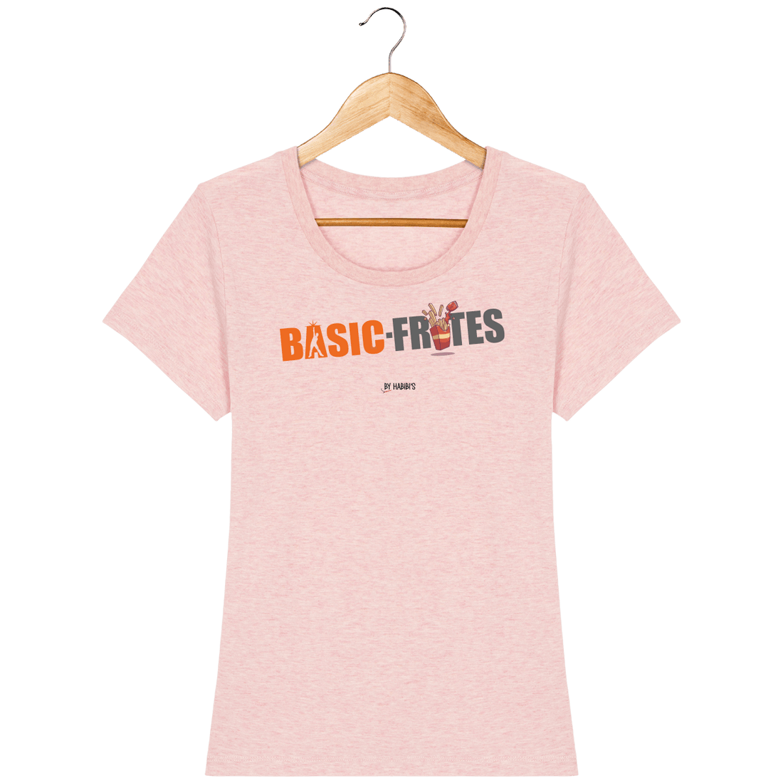 Femme>Tee-shirts - T-Shirt Femme <br>  Basic Frites