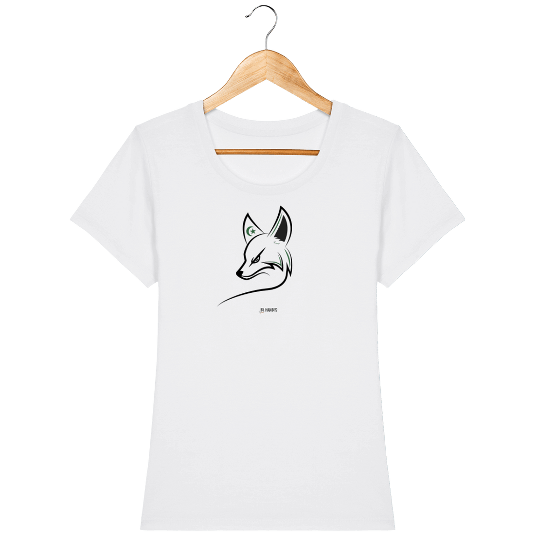 Femme>Tee-shirts - T-Shirt Femme <br>  Fennec Algérie 2022