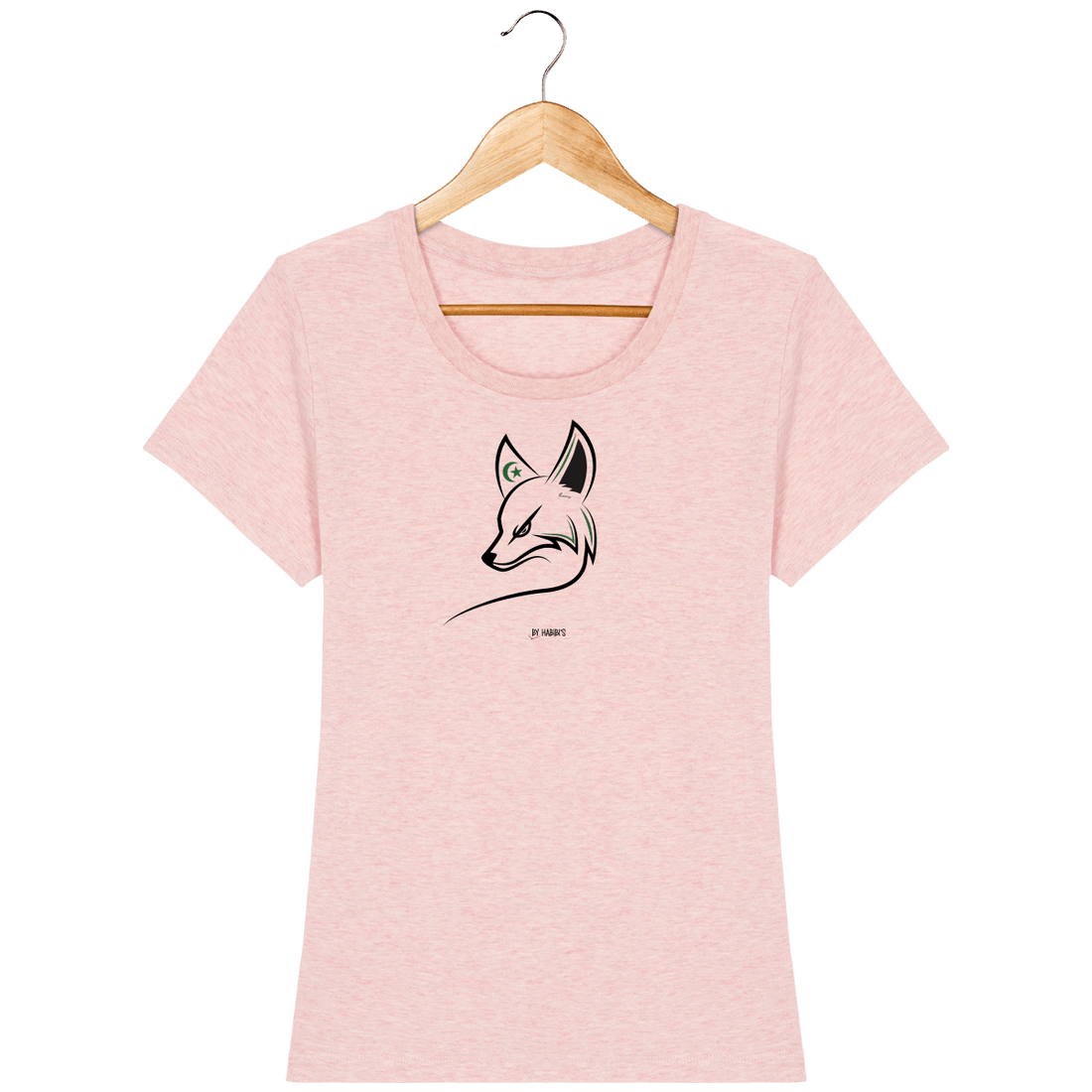 Femme>Tee-shirts - T-Shirt Femme <br>  Fennec Algérie 2022