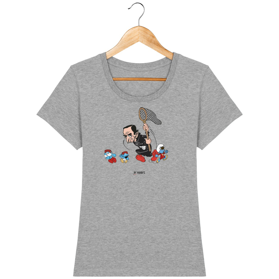 Femme>Tee-shirts - T-Shirt Femme <br> Gargamel Zemmour