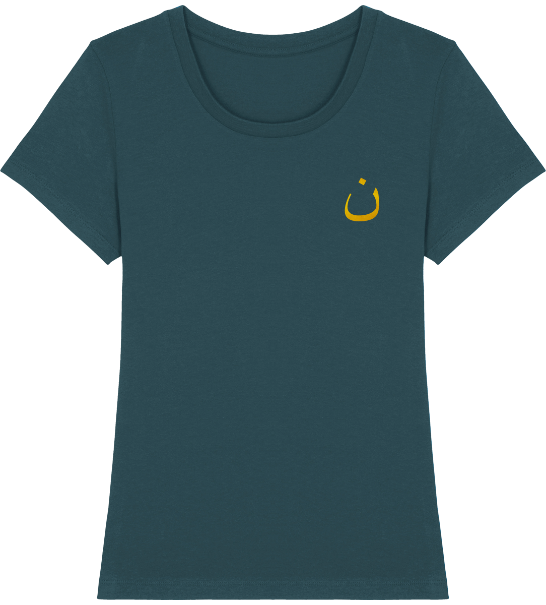 T-shirt Femme Lettre Arabe Noun
