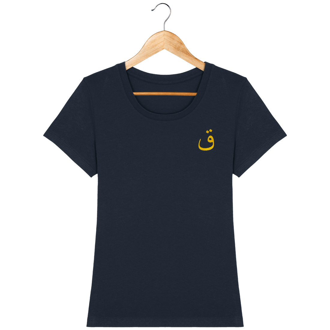 Femme>Tee-shirts - T-Shirt Femme <br> Lettre Arabe Qaaf