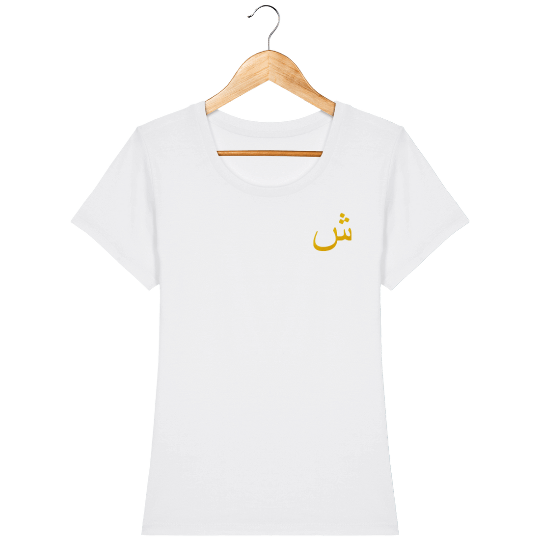 Femme>Tee-shirts - T-Shirt Femme <br> Lettre Arabe Shiin