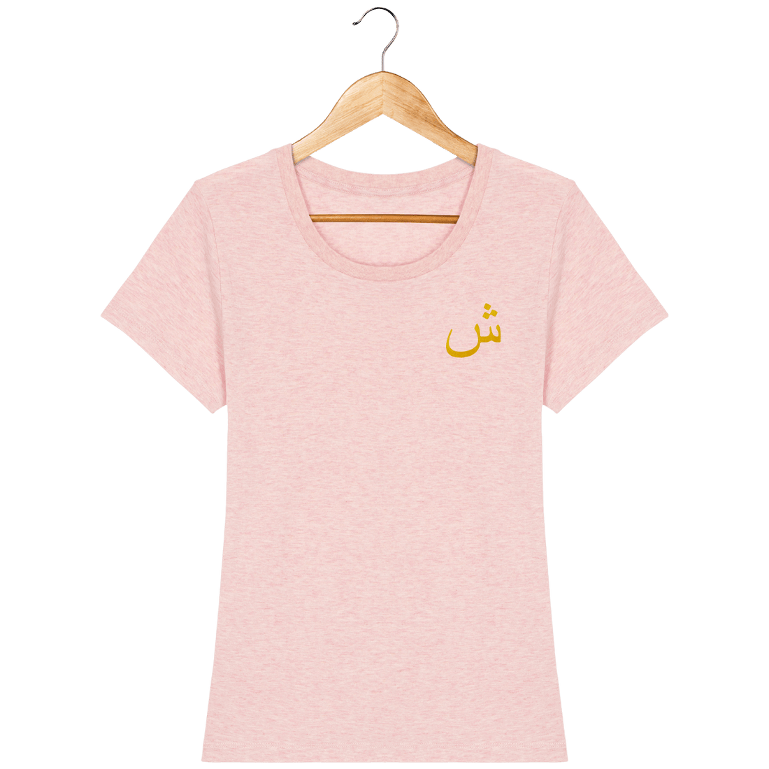 Femme>Tee-shirts - T-Shirt Femme <br> Lettre Arabe Shiin