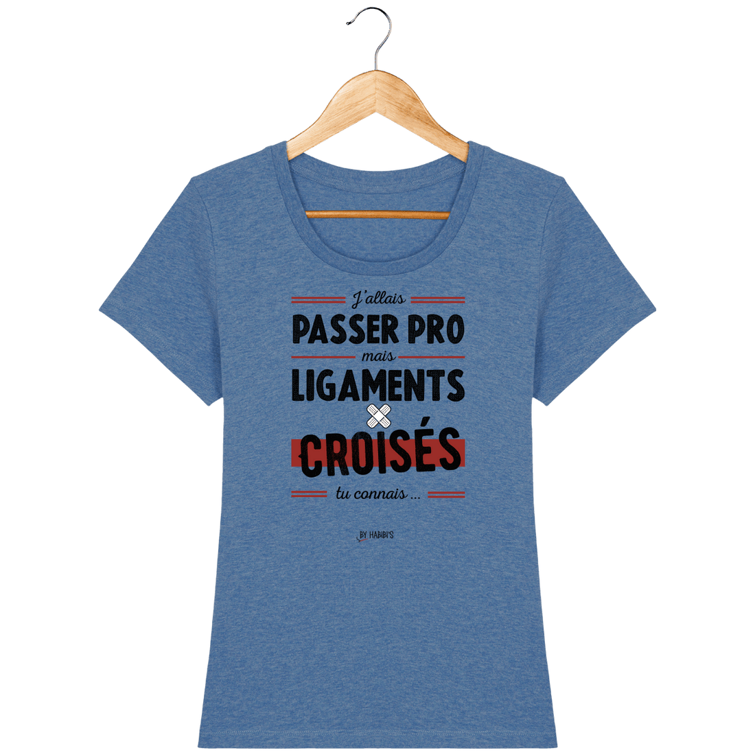 Femme>Tee-shirts - T-shirt Femme <br> Ligaments Croisés