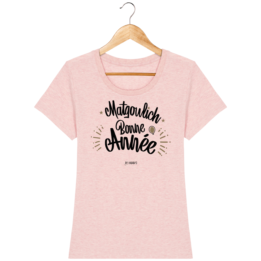 Femme>Tee-shirts - T-shirt Femme <br> Matgoulich Bonne Année