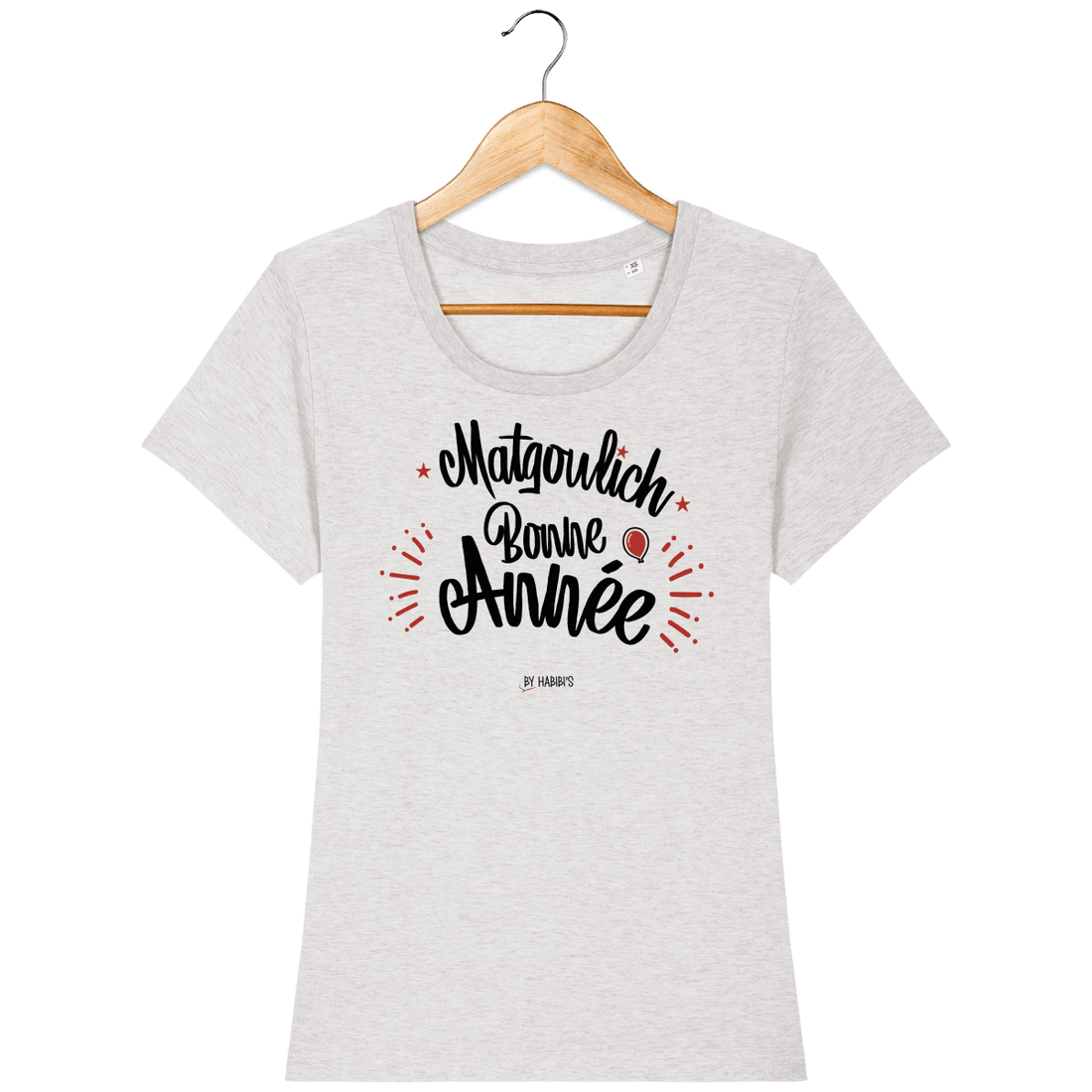 Femme>Tee-shirts - T-shirt Femme <br> Matgoulich Bonne Année