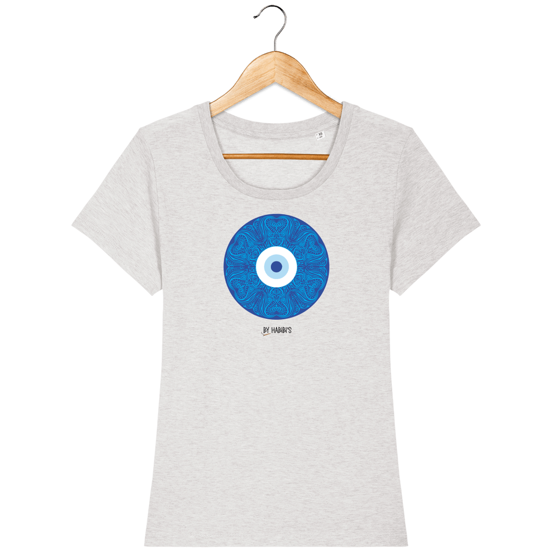 Femme>Tee-shirts - T-Shirt Femme <br> Oeil Bleu