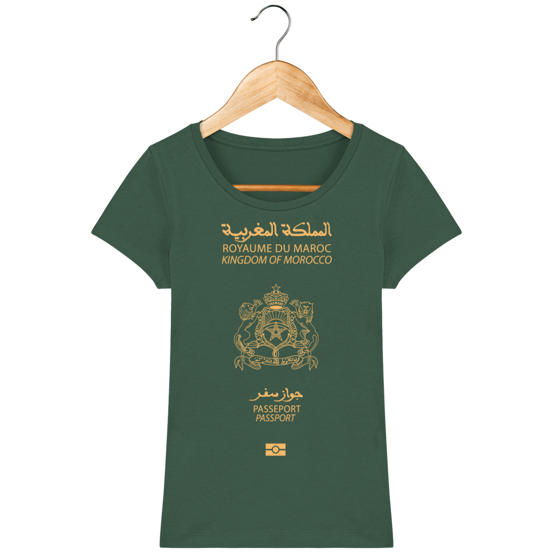 Femme>Tee-shirts - T-shirt Femme <br> Passeport Marocain