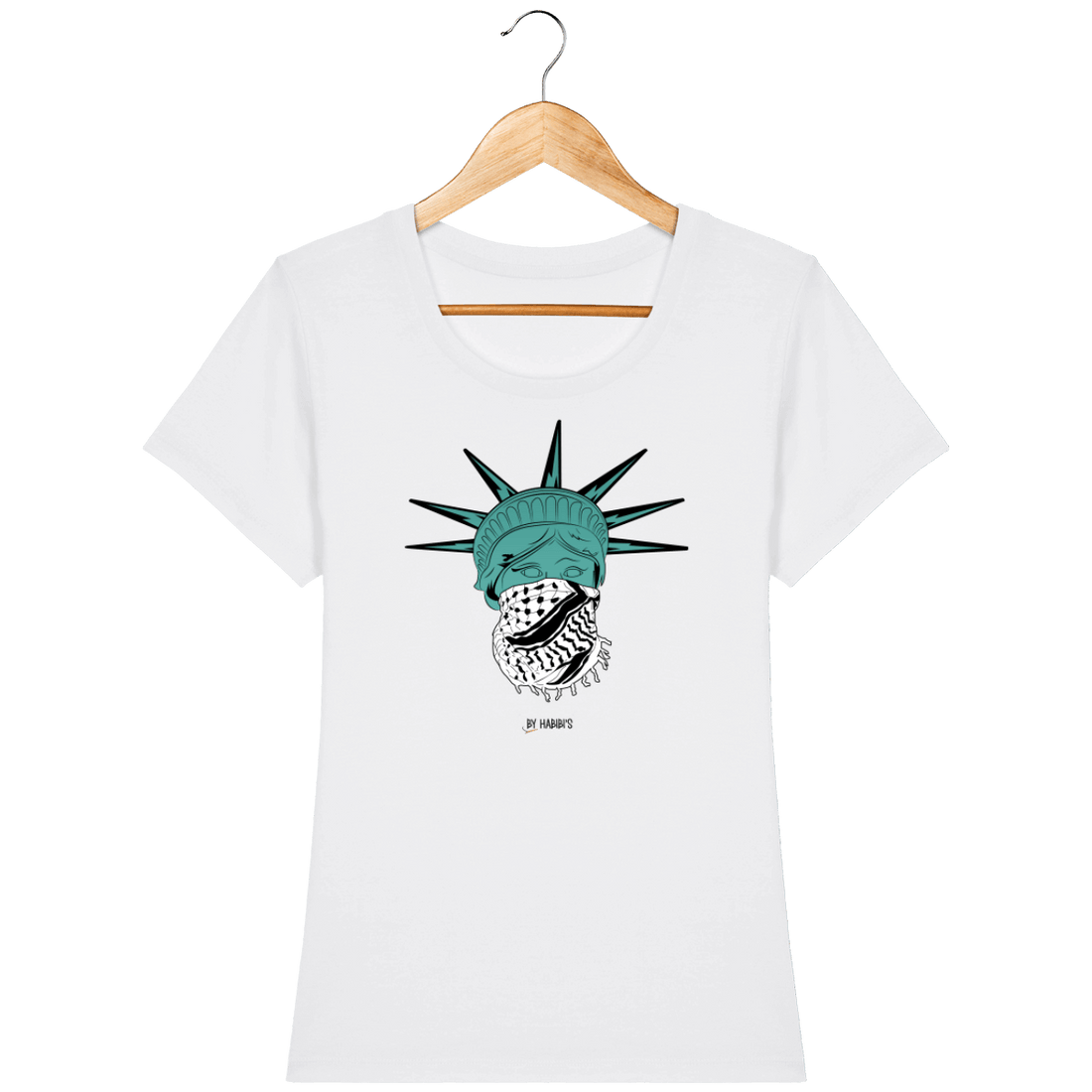 Femme>Tee-shirts - T-Shirt Femme <br> Statue De La Liberté