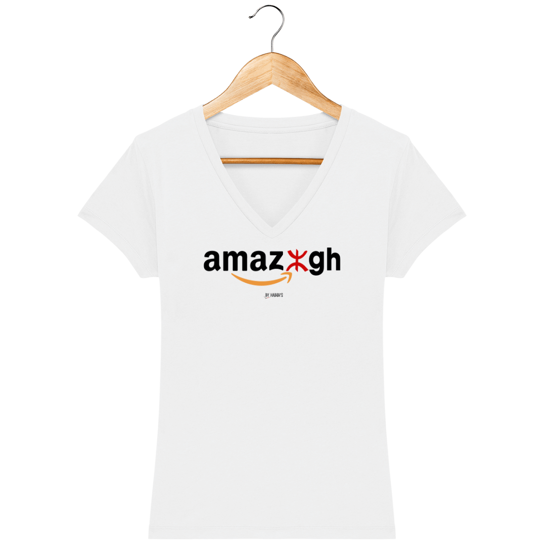 T-Shirt Femme Col V <br> Amazigh