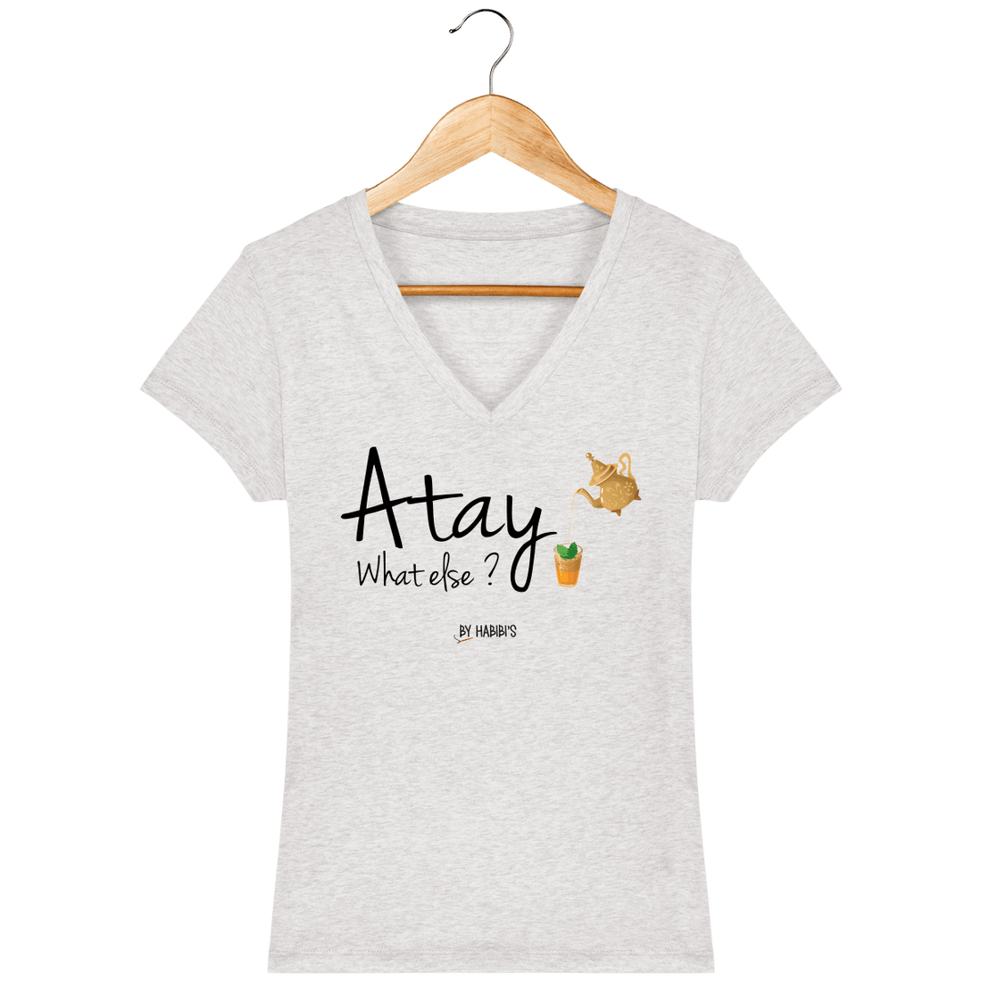 Femme>Tee-shirts - T-Shirt Femme Col V Atay