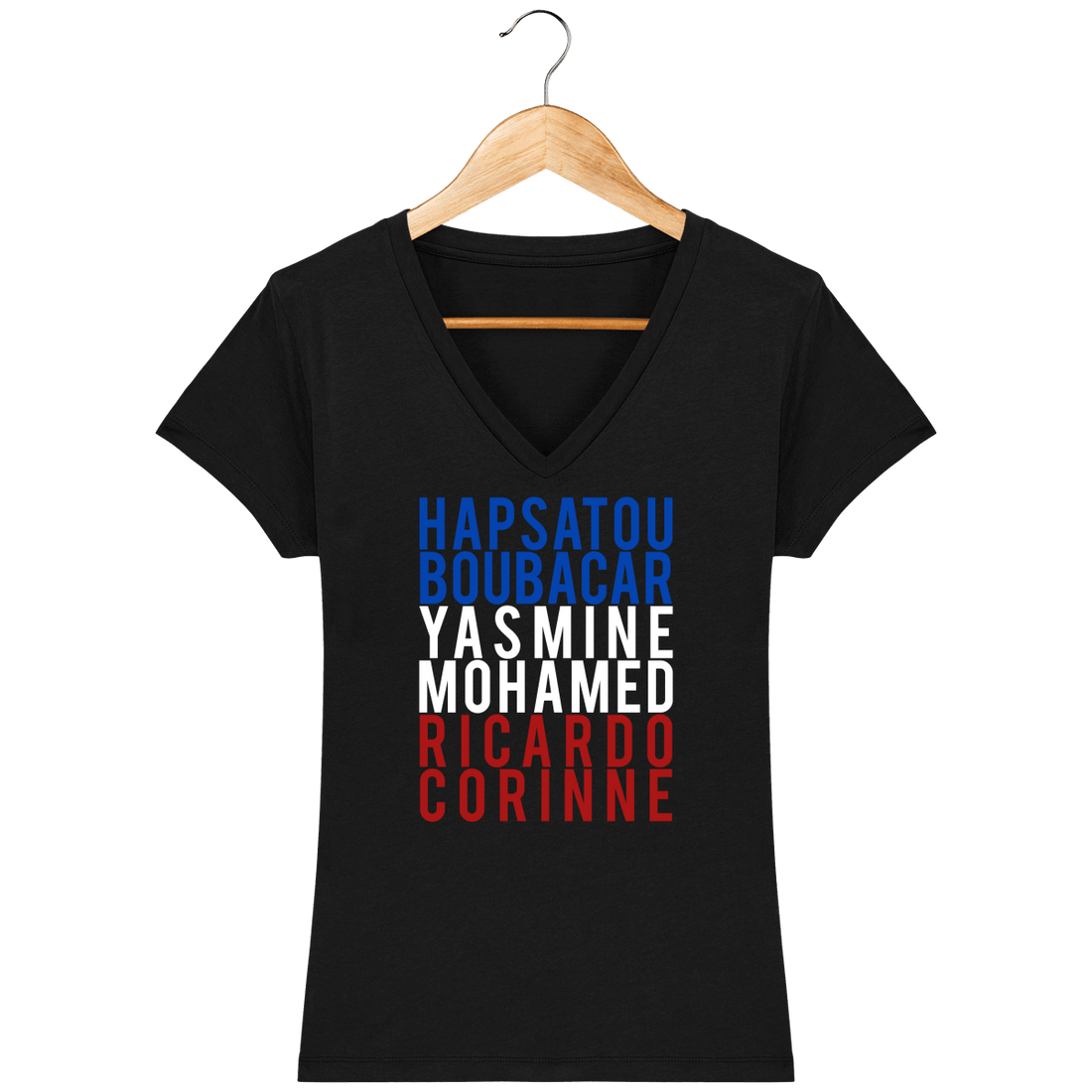 Femme>Tee-shirts - T-Shirt Femme Col V <br> Eric Zemmour