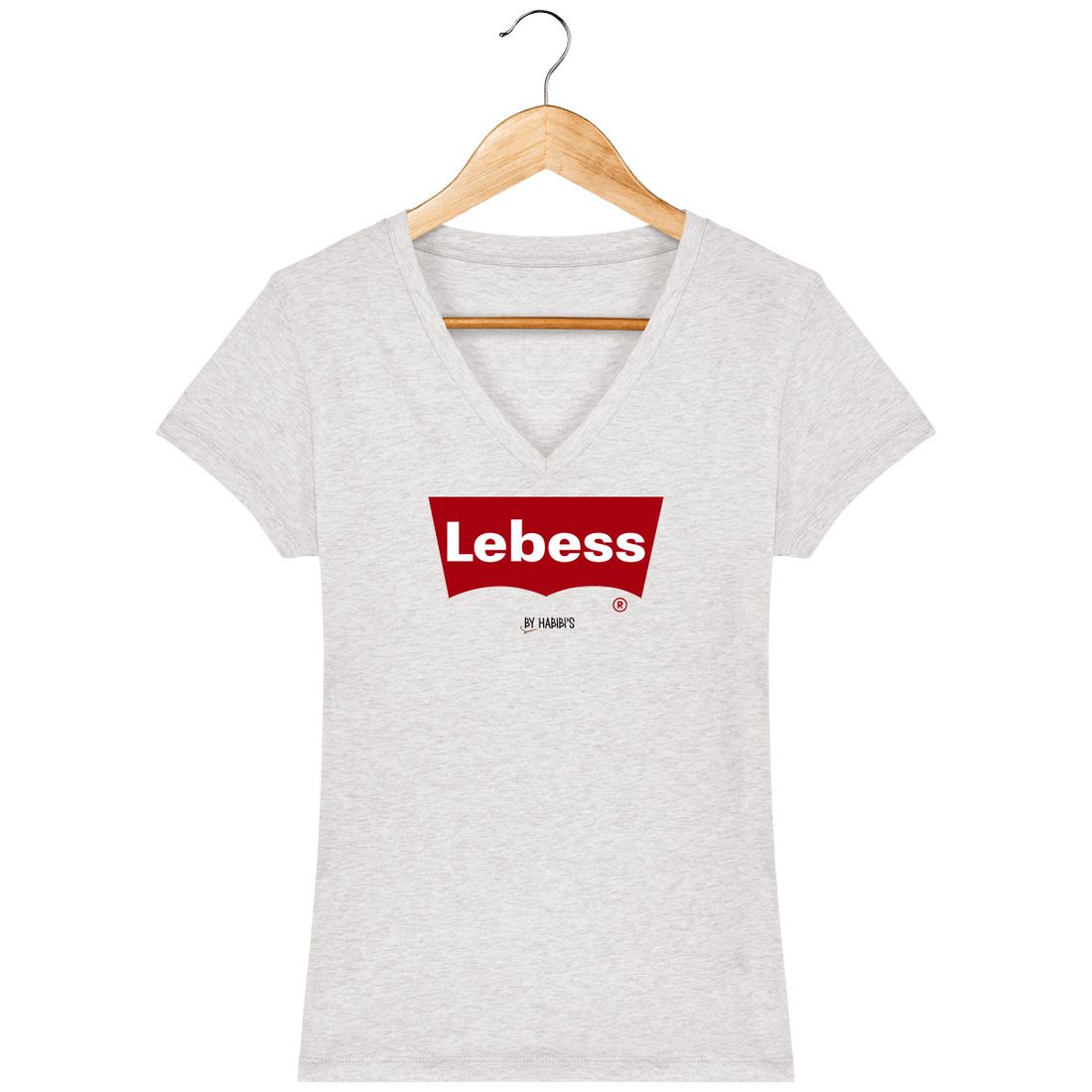 Femme>Tee-shirts - T-Shirt Femme Col V <br> Lebess