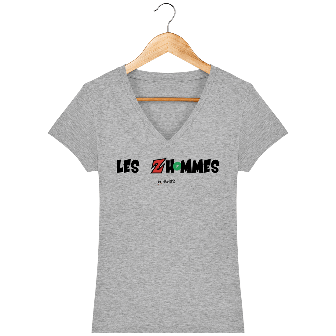 Femme>Tee-shirts - T-Shirt Femme Col V Les Zhommes Light