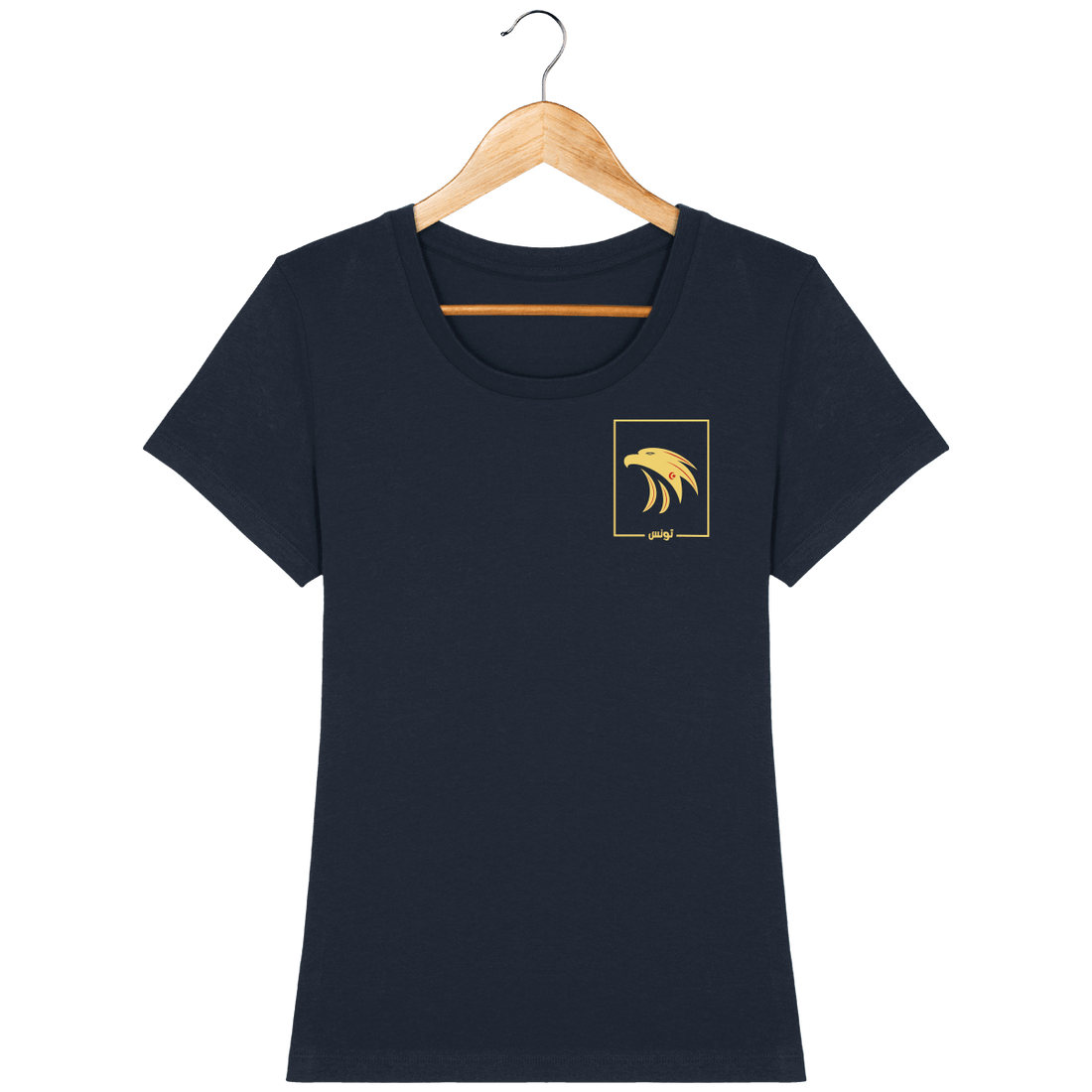 Femme>Tee-shirts - T-Shirt Femme Fanion Aigles De Carthage 2022