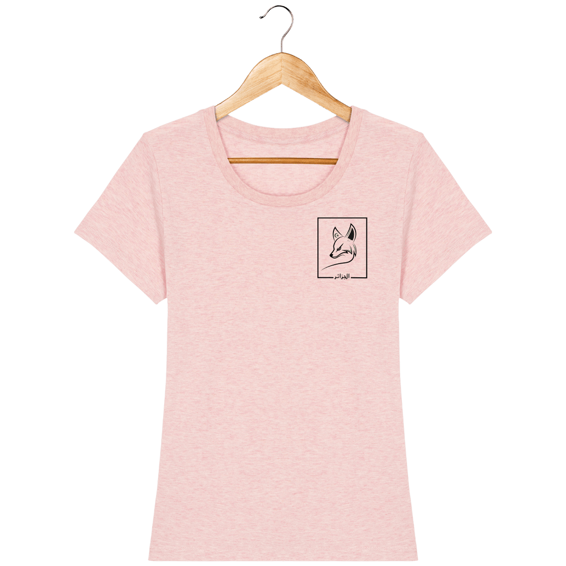 Femme>Tee-shirts - T-Shirt Femme Fanion Fennec Algérie 2022