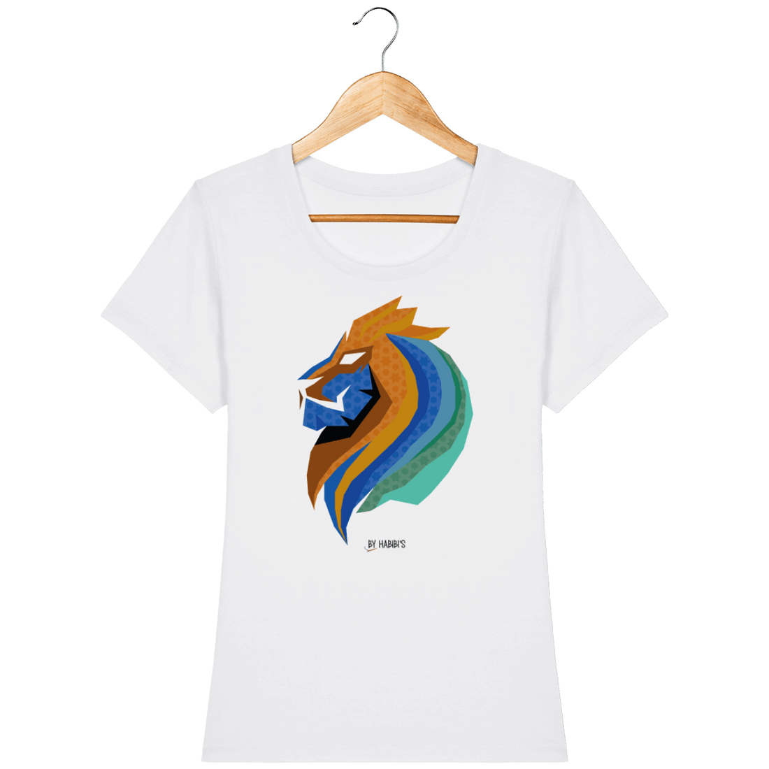 Femme>Tee-shirts - T-shirt Femme Lions De L'Atlas Cubique