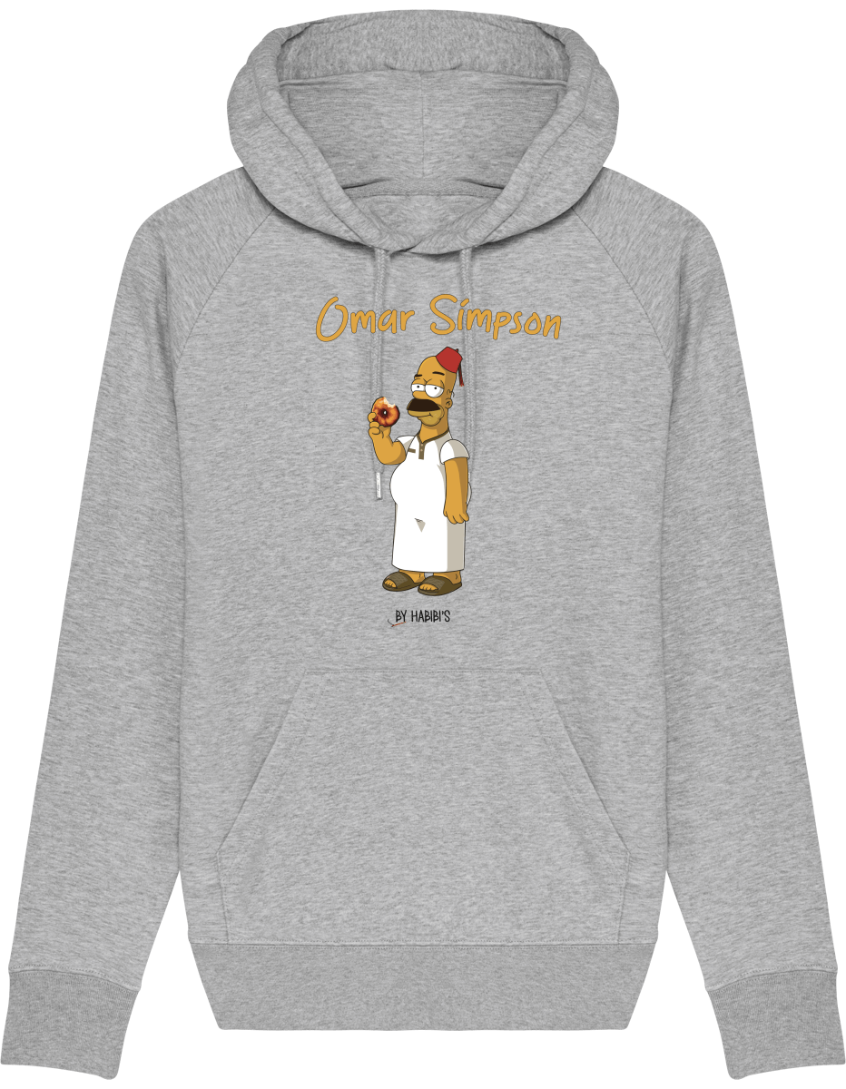 Homme>Sweatshirts - Sweat à Capuche Homme <br>  Omar Simpson