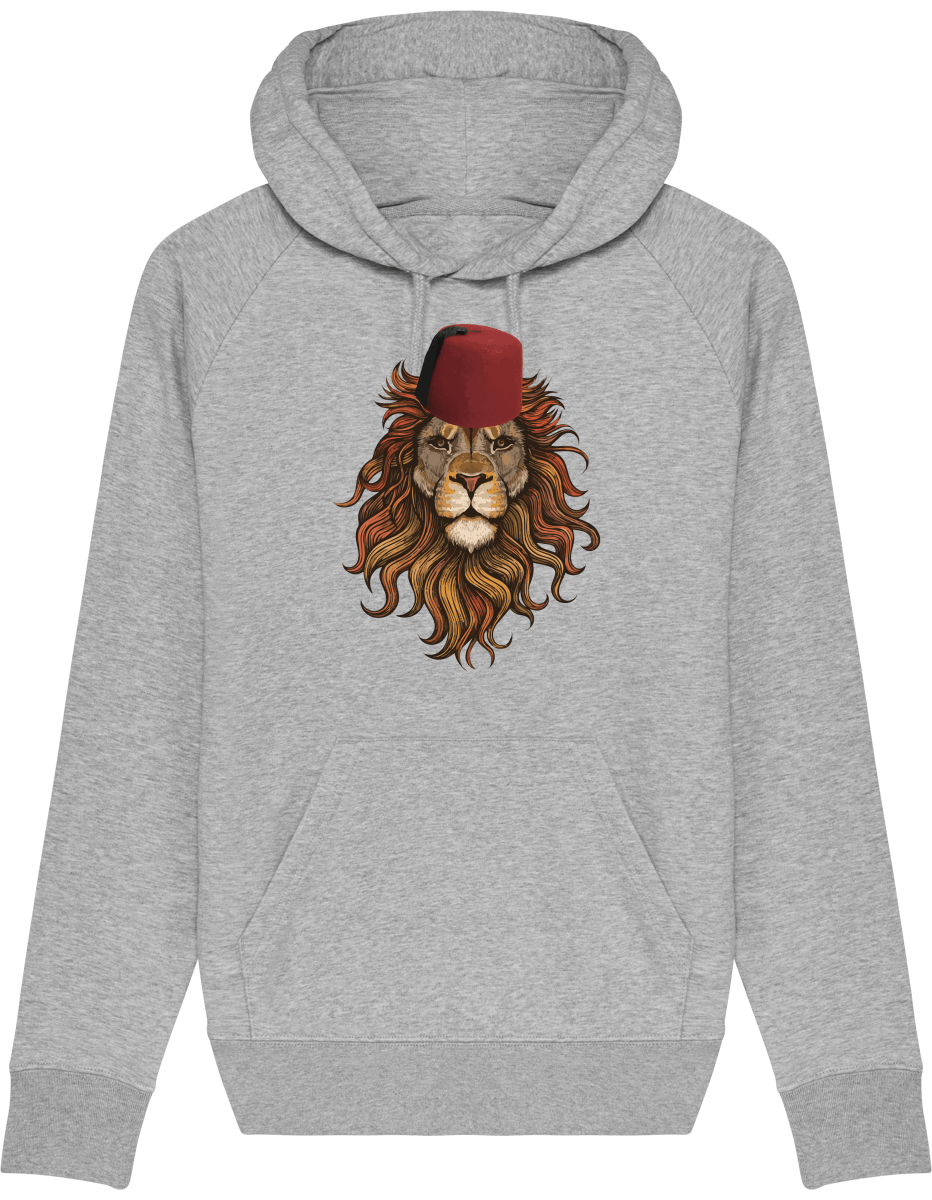 Homme>Sweatshirts - Sweat à Capuche Homme Lion De L'Atlas Maroc
