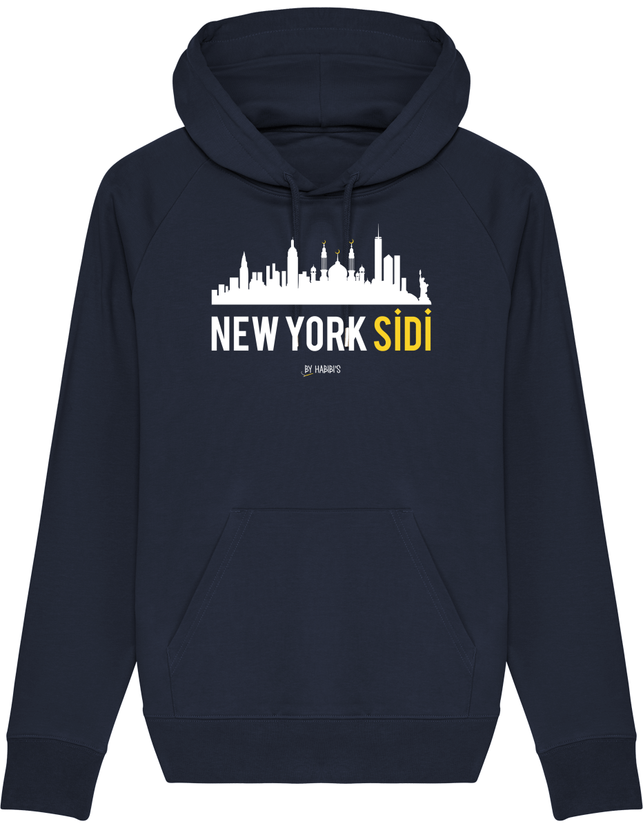 Homme>Sweatshirts - Sweat à Capuche Homme New York Sidi